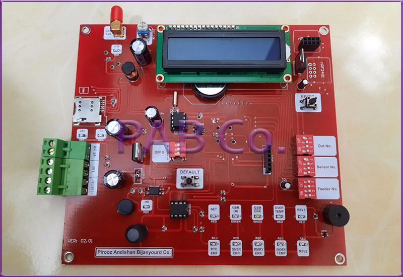 کنترل اقلیم و تجهیزات گلخانه - کنترلر مرکزی